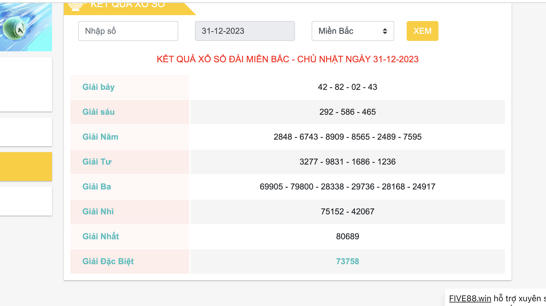 Hướng dẫn cách tính tiền lô xiên 3 tại Five88 top chính xác