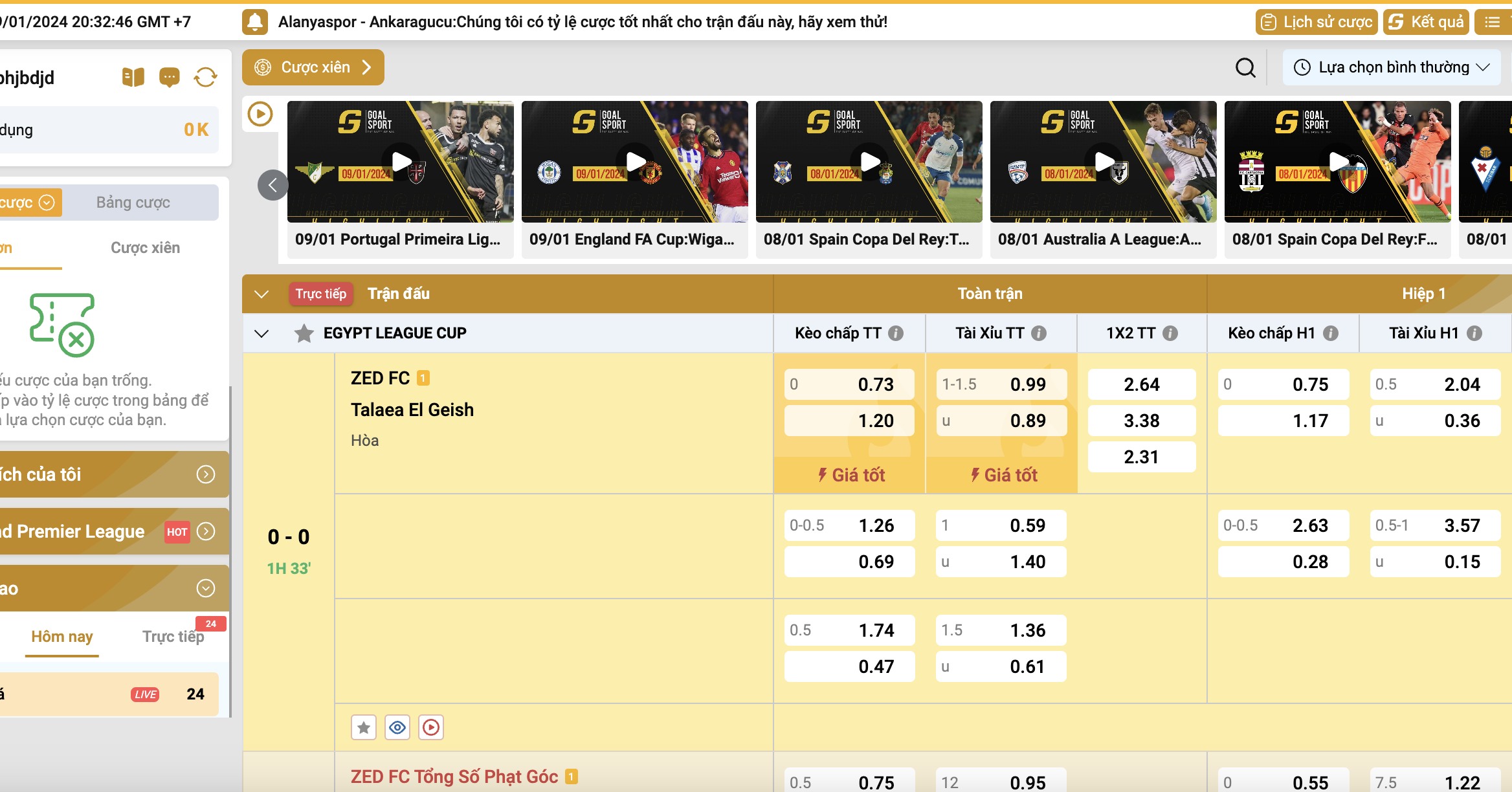 Kèo Chấp nửa trái tại nhà cái Five88 là gì