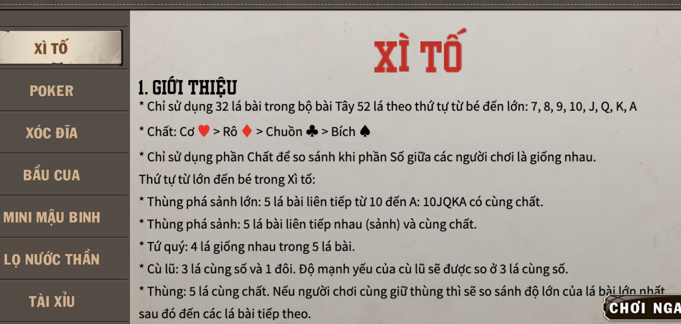 Cá cược Xì tố với những mẹo cược hay tại Five88