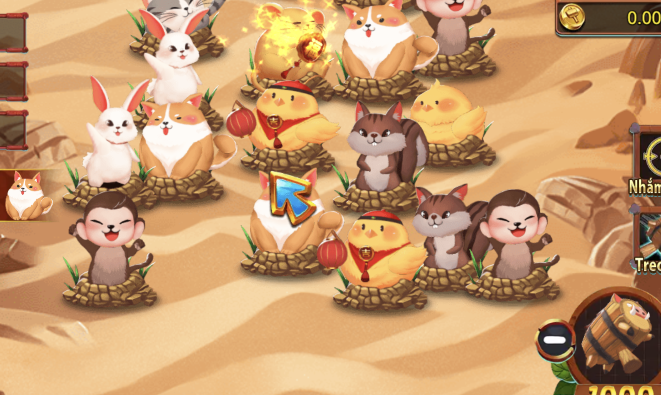 Điểm thú vị tại Gõ búa phát tài Five88 top