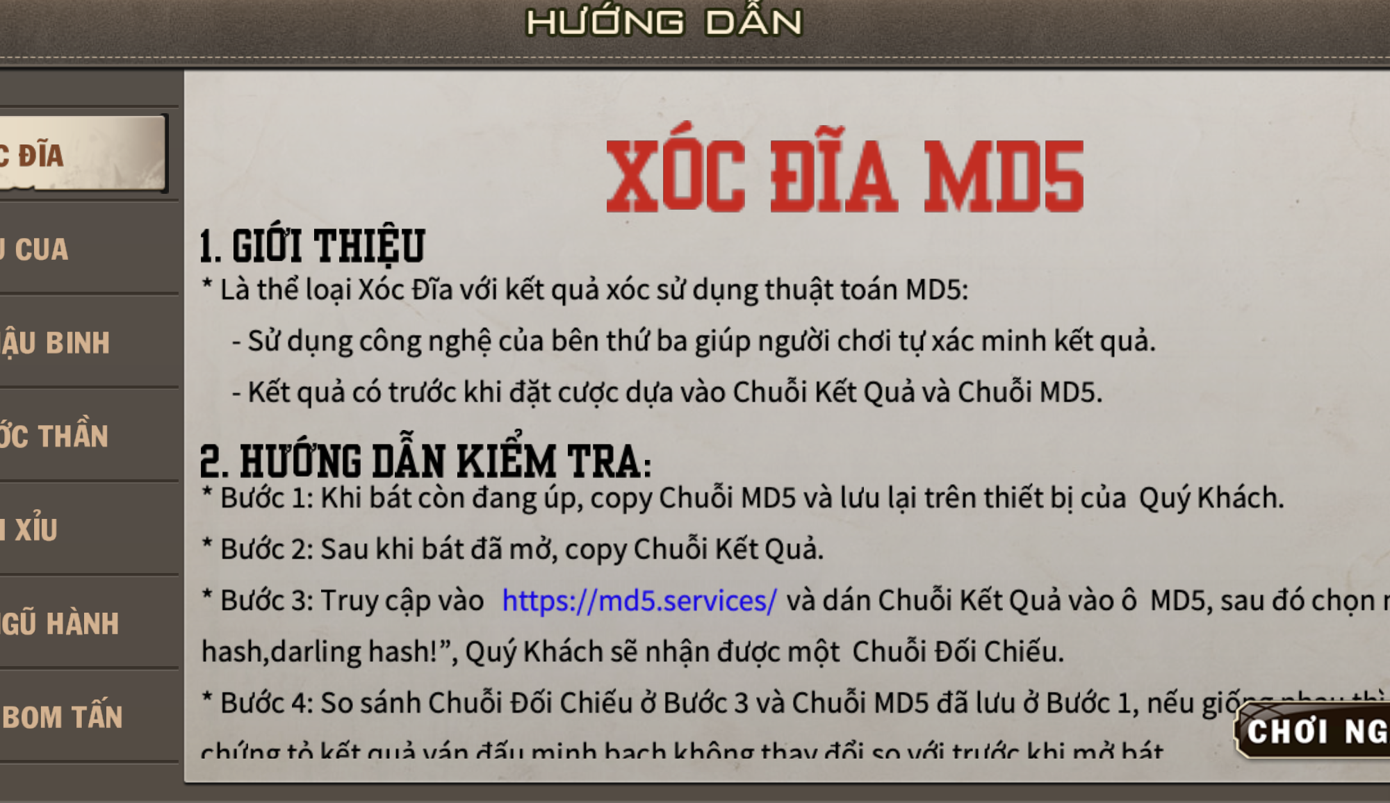 Những cách đánh Xóc đĩa hay nhất