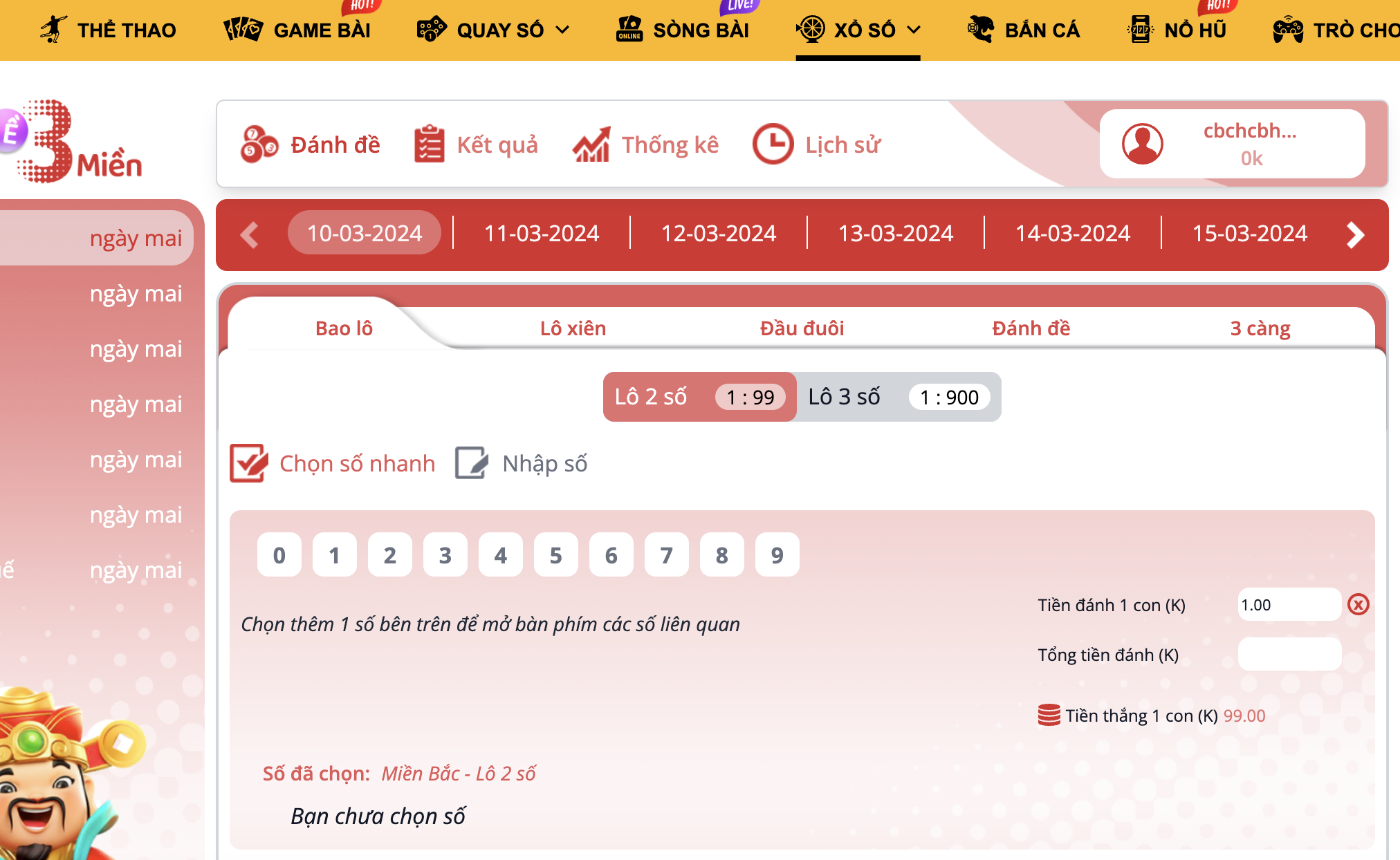 Ưu điểm vượt trội tại hình thức nuôi lô kép 3 ngày Five88