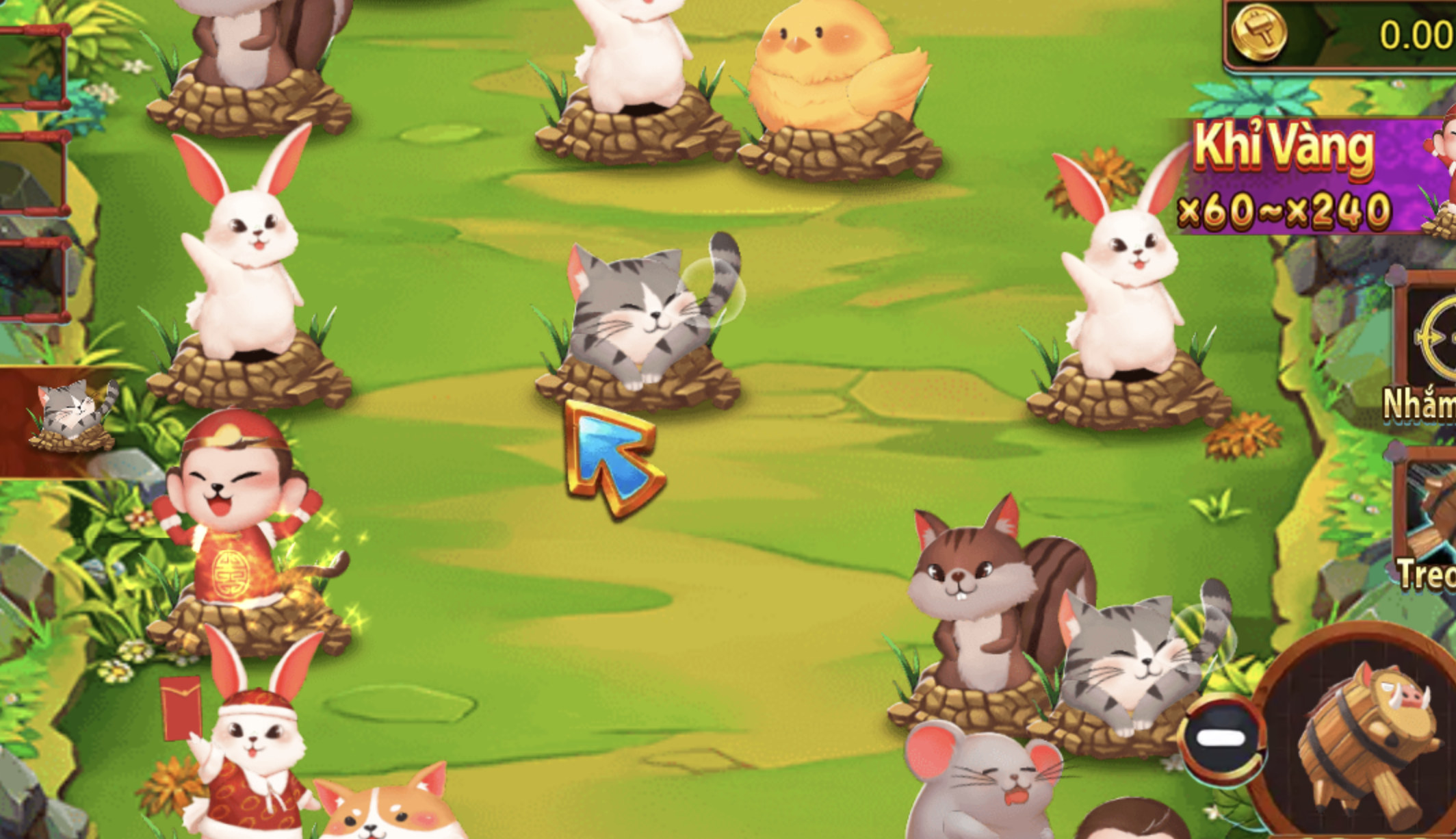 Hướng dẫn cách chơi Gõ Búa Thần Tài đầy hấp dẫn