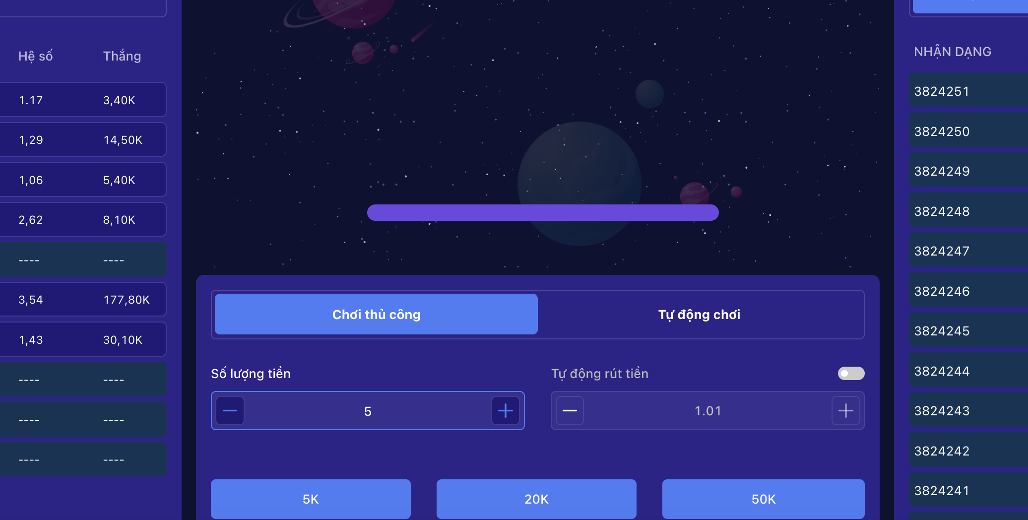 Những phương thức nạp tiền nhanh chóng tham gia Space X