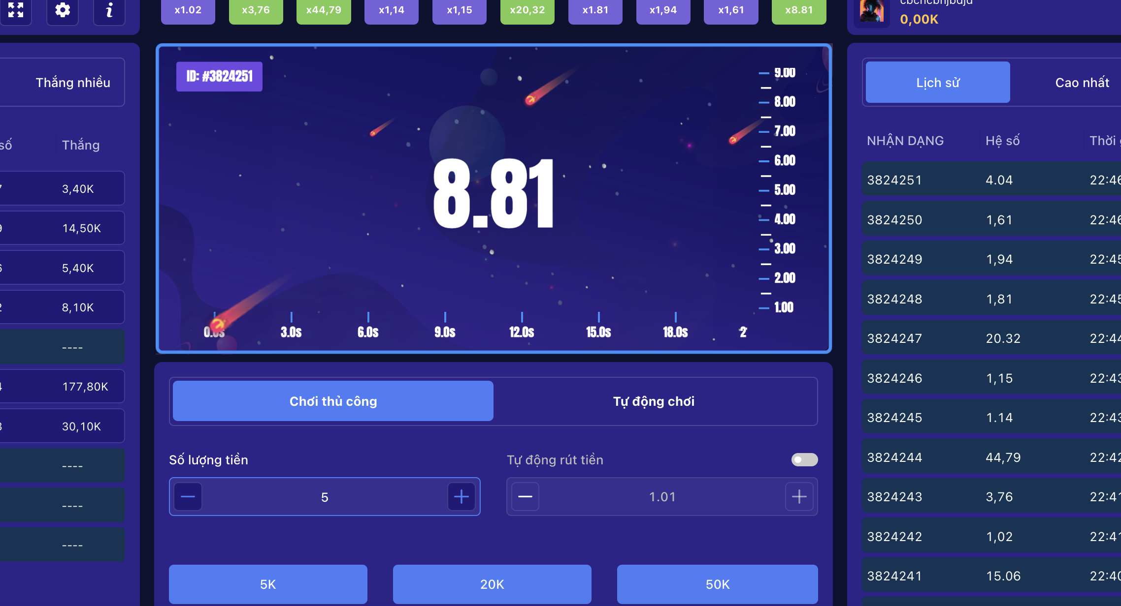 Bí kíp tham gia hoàn hảo game Space X tại link vào Five88