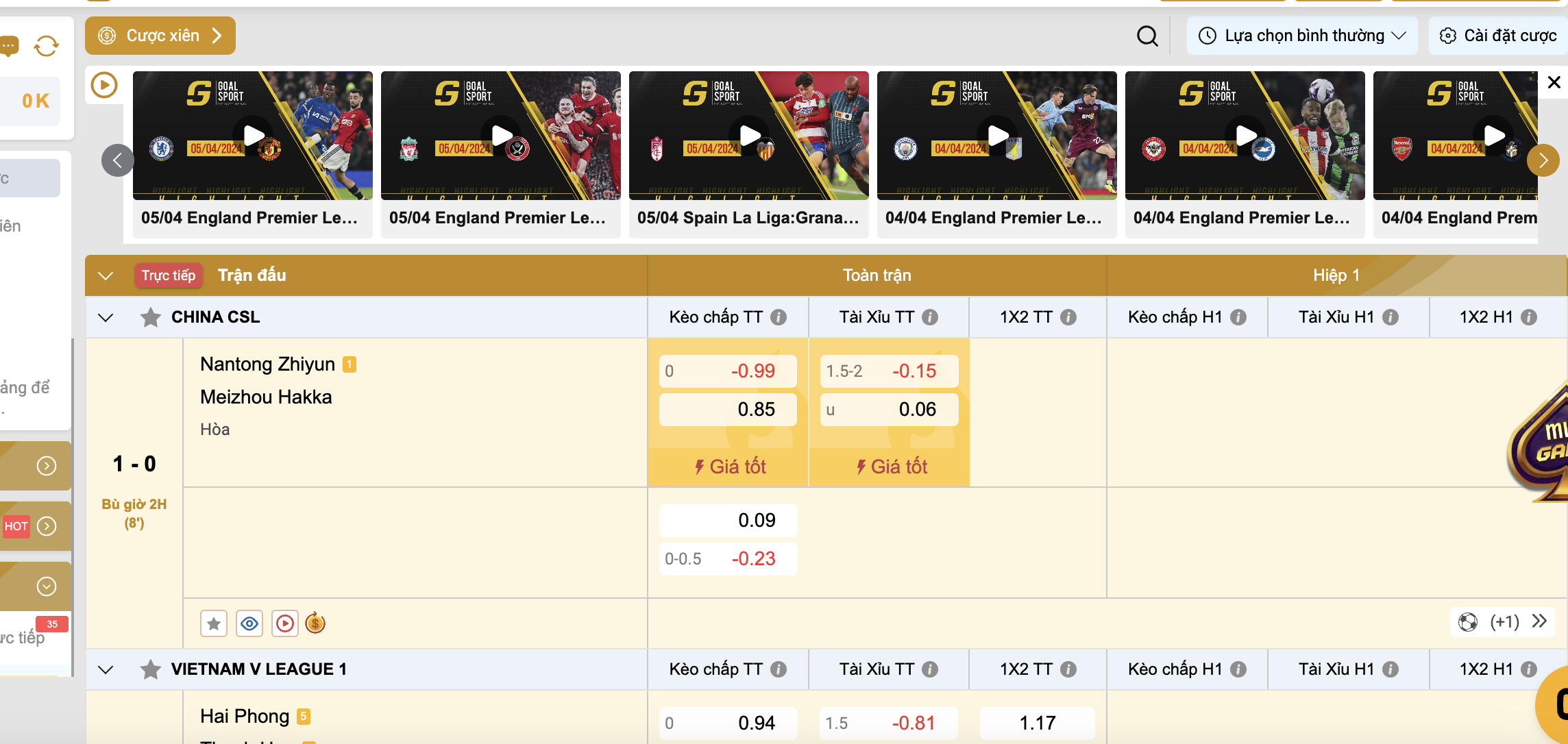 Kèo đồng banh là gì?