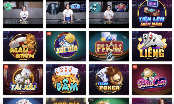 Tận hưởng top 3 tựa game bài nổi tiếng tại Five88