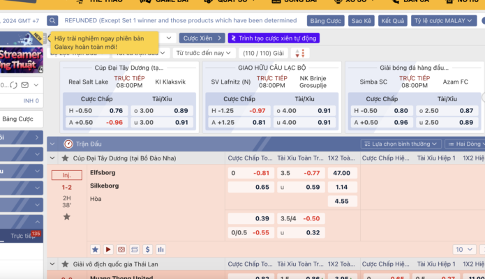 Hướng dẫn cách đánh kèo ném biên tại Five88